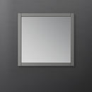 Fresca Manchester Regal 30" Gray Wood Veneer Traditional Bathroom Mirror FMR2303VG