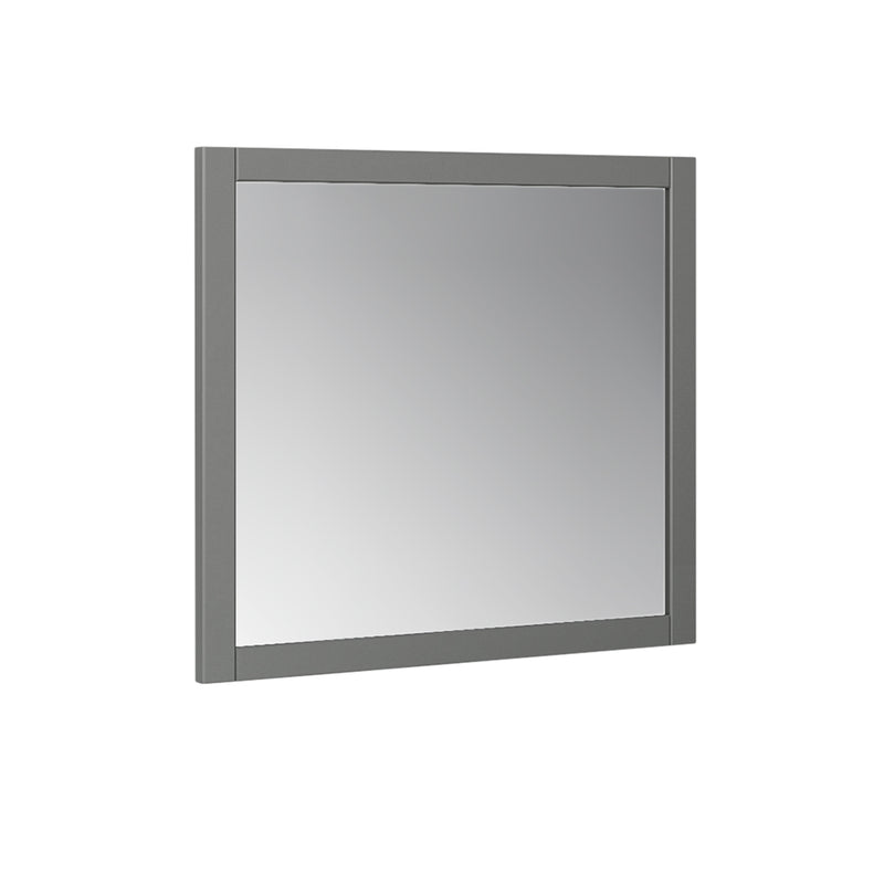 Fresca Manchester Regal 30" Gray Wood Veneer Traditional Bathroom Mirror FMR2303VG