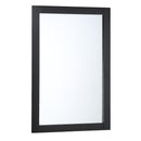 Fresca Manchester 20" Black Traditional Bathroom Mirror FMR2304BL