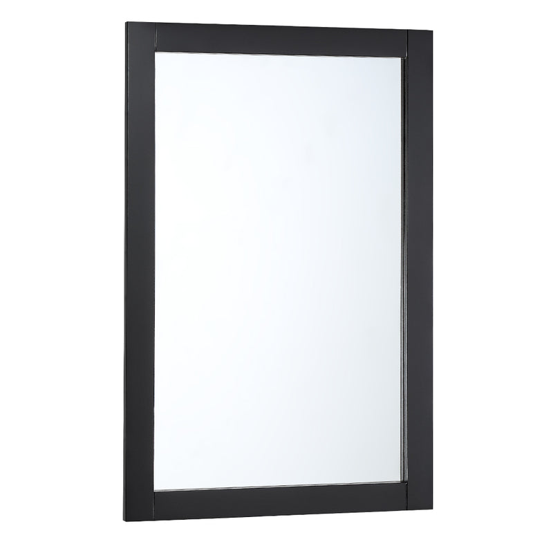 Fresca Manchester 20" Black Traditional Bathroom Mirror FMR2304BL