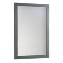 Fresca Manchester Regal 20" Gray Wood Veneer Traditional Bathroom Mirror FMR2304VG