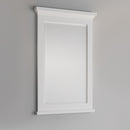 Fresca Windsor 24" Matte White Traditional Bathroom Cabinet with Top and Sink FCB2424WHM-CWH-U