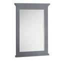 Fresca Windsor 27" Gray Textured Bathroom Mirror FMR2427GRV