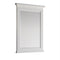 Fresca Windsor 27" Matte White Bathroom Mirror FMR2427WHM