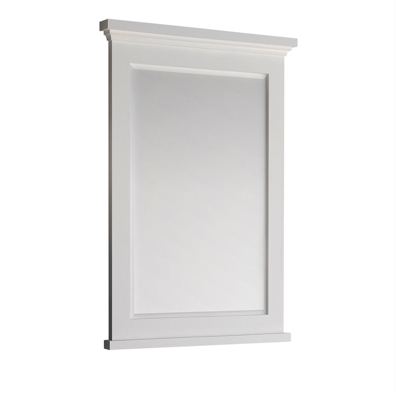 Fresca Windsor 27" Matte White Bathroom Mirror FMR2427WHM