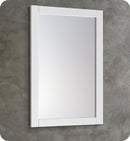 Fresca 24"X30" Reversible Mount Mirror in White FMR6124WH