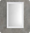 Fresca 24"X30" Reversible Mount Mirror in White FMR6124WH