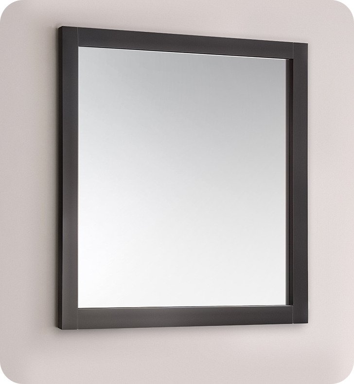 Fresca 36"X30" Reversible Mount Mirror in Espresso FMR6136ES