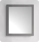 Fresca 36"X30" Reversible Mount Mirror in Gray FMR6136GR