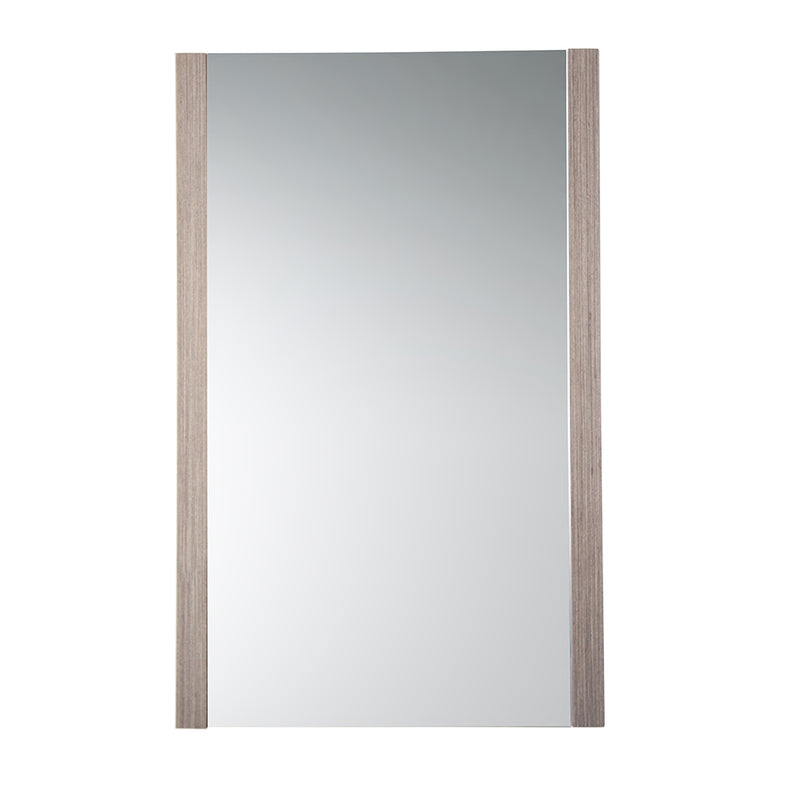 Fresca Torino 24" Gray Oak Modern Bathroom Cabinet with Top and Vessel Sink FCB6224GO-CWH-V