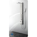 Fresca Pavia Stainless Steel Brushed Silver Thermostatic Shower Massage Panel FSP8001BS