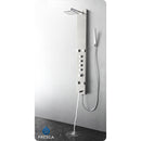 Fresca Pavia Stainless Steel Brushed Silver Thermostatic Shower Massage Panel FSP8001BS