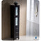 Fresca Torino 48" Espresso Modern Bathroom Vanity with Side Cabinet and Integrated Sink FVN62-3612ES-UNS