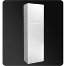 Fresca Coda 14" White Modern Corner Bathroom Vanity FVN5082WH