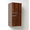 Fresca Livello 30" Walnut Modern Bathroom Vanity with Medicine Cabinet FVN8030GW