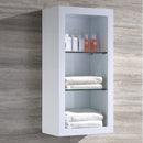 Fresca Allier Rio 30" Ash Gray Modern Bathroom Vanity with Medicine Cabinet FVN8130HA