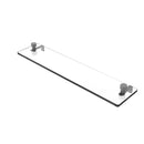 Allied Brass Foxtrot 22 Inch Glass Vanity Shelf with Beveled Edges FT-1-22-GYM