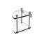 Allied Brass Foxtrot Collection Two Tier Corner Glass Shelf FT-3-PEW