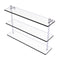 Allied Brass Foxtrot Collection 22 Inch Triple Tiered Glass Shelf FT-5-22-PC