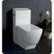 Fresca Apus One-Piece Square Toilet w/ Soft Close Seat FTL2336