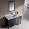 Fresca Oxford 48" Espresso Traditional Bathroom Vanity FVN20-122412ES