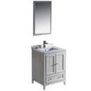 Fresca Oxford 24" Antique White Traditional Bathroom Vanity FVN2024AW