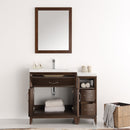 Fresca Cambridge 42" Antique Coffee Traditional Bathroom Vanity with Mirror FVN21-3012AC