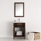 Fresca Cambridge 24" Antique Coffee Traditional Bathroom Vanity with Mirror FVN2124AC