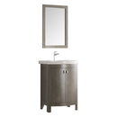 Fresca Greenwich 24" Antique Silver Traditional Bathroom Vanity FVN2301SA-CMB