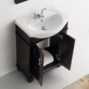 Fresca Hartford 24" Black Traditional Bathroom Vanity FVN2302BL-CMB