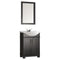 Fresca Hartford 24" Black Traditional Bathroom Vanity FVN2302BL-CMB