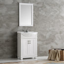 Fresca Hartford 24" White Traditional Bathroom Vanity FVN2302WH-CMB