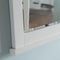 Fresca Windsor 36" Matte White Traditional Bathroom Vanity with Mirror FVN2436WHM