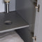 Fresca Windsor 72" Gray Textured Traditional Double Sink Bathroom Vanity with Mirrors FVN2472GRV