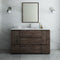 Fresca Formosa 54" Floor Standing Modern Bathroom Vanity with Mirror FVN31-123012ACA-FC