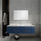 Fresca Lucera 60" Royal Blue Wall Hung Single Undermount Sink Modern Bathroom Vanity with Medicine Cabinet FVN6160RBL-UNS