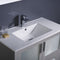 Fresca Torino 36" Gray Modern Bathroom Vanity with Integrated Sink FVN6236GR-UNS