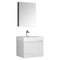 Fresca Nano 24" White Modern Bathroom Vanity w/ Medicine Cabinet FVN8006WH