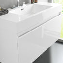 Fresca Mezzo 39" White Modern Bathroom Vanity with Medicine Cabinet FVN8010WH