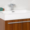 Fresca Alto 23" Teak Modern Bathroom Vanity with Medicine Cabinet FVN8058TK