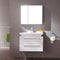 Fresca Medio 32" White Modern Bathroom Vanity with Medicine Cabinet FVN8080WH