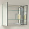 Fresca Vista 36" Walnut Modern Bathroom Vanity with Medicine Cabinet FVN8090GW