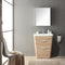 Fresca Milano 26" White Oak Modern Bathroom Vanity with Medicine Cabinet FVN8525WK