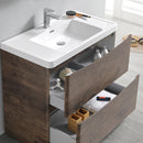 Fresca Tuscany 36" Rosewood Free Standing Modern Bathroom Vanity with Medicine Cabinet FVN9136RW