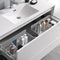 Fresca Catania 48" Glossy White Wall Hung Modern Bathroom Vanity with Medicine Cabinet FVN9248WH