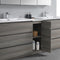 Fresca Lazzaro 84" Gray Wood Free Standing Double Sink Modern Bathroom Vanity with Medicine Cabinet FVN93-361236MGO-D