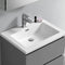 Fresca Lazzaro 24" Gray Free Standing Modern Bathroom Vanity with Medicine Cabinet FVN9324GR