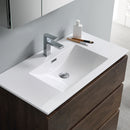 Fresca Lazzaro 36" Rosewood Free Standing Modern Bathroom Vanity with Medicine Cabinet FVN9336RW