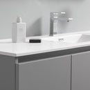 Fresca Lazzaro 60" Gray Free Standing Single Sink Modern Bathroom Vanity with Medicine Cabinet FVN9360GR-S