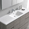 Fresca Lazzaro 60" Gray Wood Free Standing Single Sink Modern Bathroom Vanity with Medicine Cabinet FVN9360MGO-S